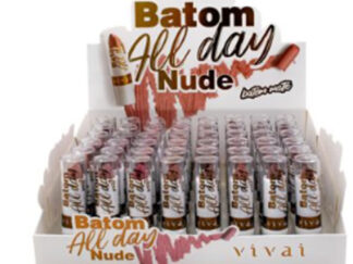 Batom Matte All Day Nude Vivai V-3114-2 (atacado box 48un)